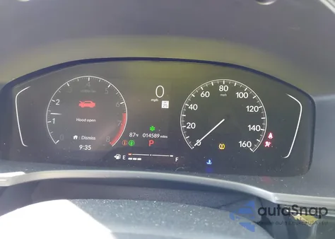 2024 Honda Civic Ex из США, поврежденный, VIN 2HGFE1F71RH336899